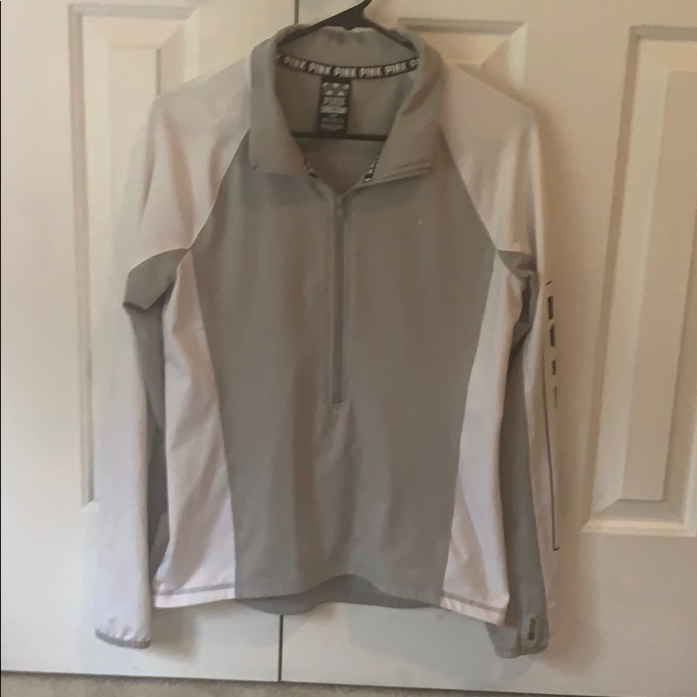 Pink zip up